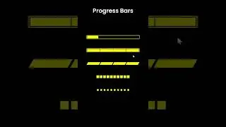 5 Unique Progress Bars for your website using HTML CSS JS