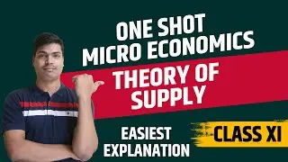 Theory of supply One shot | Factors affecting supply | Change in Quantity supply & change in supply.