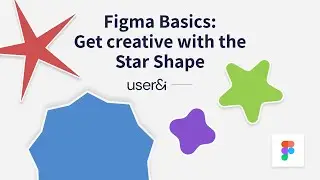 Figma Basics: Designing using the Star Shape | UX/UI | Figma Tip