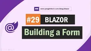 Building a blazor form