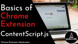 Basics of Chrome Extension  - ContentScript.js