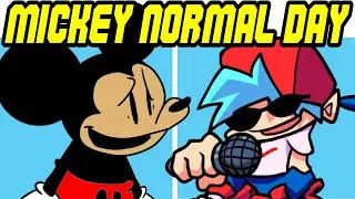 Friday Night Funkin' VS Suicidal Trouble (Mickey Mouse Normal Day) (FNF Mod)