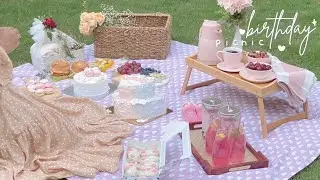 birthday vlog : picnic at home, shopping & more 🧺🌸