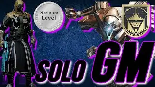 NOVA WARP WARLOCK ! - SOLO GLASSWAY Grandmaster Nightfall (Platinum Rank) Destiny 2