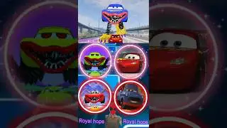 Mix - Mcqueen Easter 🆚 Funny Mcqueen 🆚 Amazing Mcqueen 🆚 Mcqueen Car - Tiles Hope gamplay #shorts