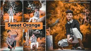 Sweet Orange Presets | Lightroom Presets Free  | Lr Presets free