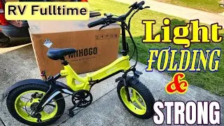 New Lightweight Folding E Bike MIHOGO X Full Suspension