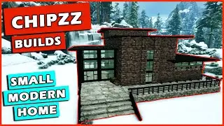 Ark: How To Build A Small Modern Home | No Clip Enabled | Building Tutorial