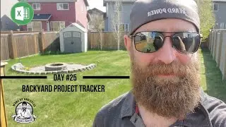 Backyard Project Tracker XXV