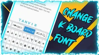 How to Change Keyboard's Font in Any Android || OFFLINE || AG Store ||