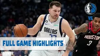 Luka Doncic (35 points, triple-double) Highlights vs. Houston Rockets