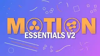 Motion Graphics Plugin for Davinci Resolve | Motion Essentials V2