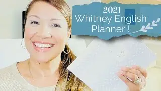 REVIEW: 2021 Whitney English Planner!