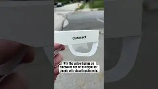 High Contrast Tactile Warning Strip & Visual Impairments 
