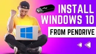 *WINDOWS 10 INSTALLATION FROM USB IN LAPTOP STEP BY STEP TUTORIAL [2022]