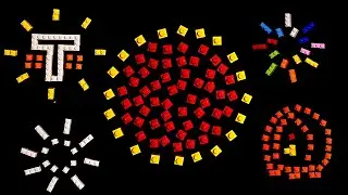 Lego Fireworks. - Lego In Real Life 7 / Stop Motion Animation & ASMR