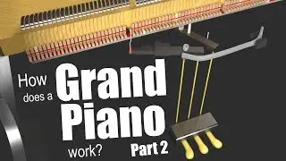 How does a Grand Piano work? - Part 2