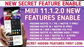 MIUI 11 VIDEO TOOLBOX NEW SECRET HIDDEN FEATURES | ENABLE MIUI 11 SECRET FEATURES WITH TRICK
