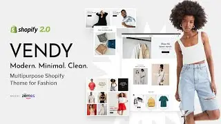 Vendy - Top-Performing Multipurpose Shopify Theme for Fashion