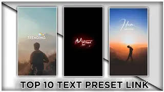 Top 05+🔥Alight Motion Text Animation Presets |AlightMotion Preset Download Free 05+ text presets|