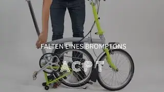 Falten eines Bromptons