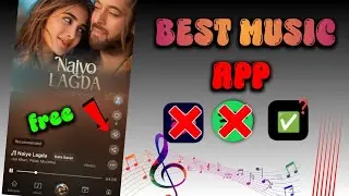 Best music App 2025 ! Free music app ! resso ke jaisa dusra music app!