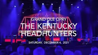 The Kentucky HeadHunters “Dumas Walker” at their Grand Ole Opry debut