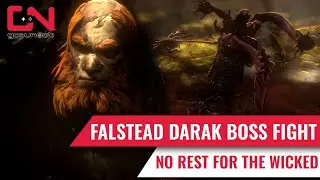 No Rest for the Wicked Falstead Darak boss fight guide - Orban Glades & Black Trench