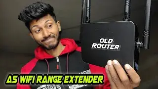 How to use Old Wifi Router as Wifi Range Extender (Hindi) | Extend Wifi Range With Any Old Router