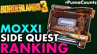 Ranking All New MOXXI DLC SIDE MISSION Guns & Weapons (Borderlands 3 DLC 1 Side Quests) #PumaCounts