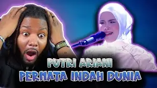 IM GOIN TO INDONESIA NOW! PUTRI ARIANI - PERMATA INDAH DUNIA | REACTION