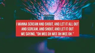 Will. i.am. Britney Spears - Scream & Shout (lyrics)