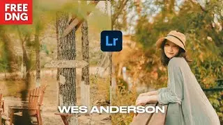 Wes Anderson Inspired Lightroom Preset | Free Lightroom Presets DNG | Lightroom Editing Tutorials