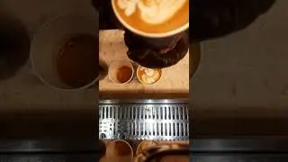 Coffee Art 🌷🍃🦢 #latteart #barista #baristalife #shorts #latte #shortvideo #viral #trending #youtube