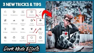 Snapseed New Dark Mode Effect Photo Editing || Snapseed Black 🖤 Tone Photo Editing || Snapseed trick