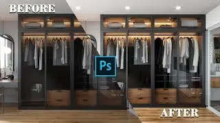 How To Architectural Visualization - Photoshop Architecture Tutorial