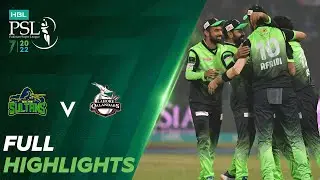 Full Highlights | Multan Sultans vs Lahore Qalandars | Match 34 Final | HBL PSL 7 | ML2T