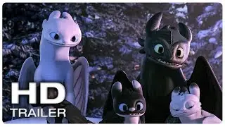 Toothless & his kids visit New Berk Scene | HOW TO TRAIN YOUR DRAGON HOMECOMING (2019) Movie CLIP HD