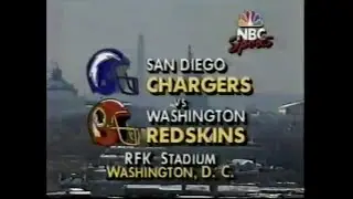 1989-12-10 San Diego Chargers vs Washington Redskins