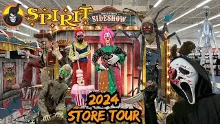 Spirit Halloween NEW 2024 Decor Store Walkthrough (Awesome Animatronics)