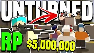 TAKING OUT THE PRESIDENT FOR $5,000,000!! (Unturned Hitman RP)