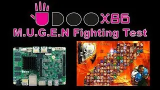 UDOO X86 M.U.G.E.N Fighting Game Test