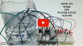 How to make DIY water level alarm