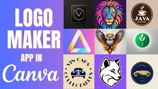 Transform Your Designs 🎨 with Canva's Logo Maker App