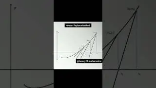 Newton Raphson Method | Numerical Analysis #maths #mathstricks #shortvideo #shorts #youtubeshorts