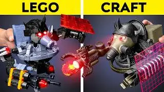 Juggernaut Astro Toilet VS Lego Titan! From Lego And Trash To Real Skibidi Toilet! 🚽😱