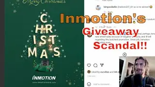 The INMOTION Christmas SCANDAL to get more INSTRAGRAM Followers BACKFIRES!