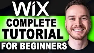 WIX Tutorial for Beginners [COMPLETE WALKTHROUGH]