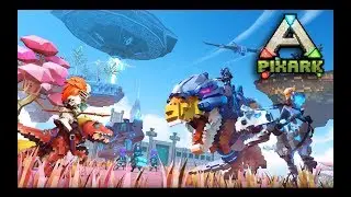 Царство СНЕЖНЫХ ДИНОЗАВРОВ в PIXARK