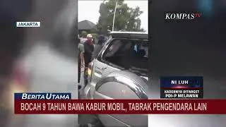 Viral! Bocah 9 Tahun di Jaksel Bawa Kabur Mobil & Tabrak Pengendara Lain, Polisi Periksa Orang Tua
